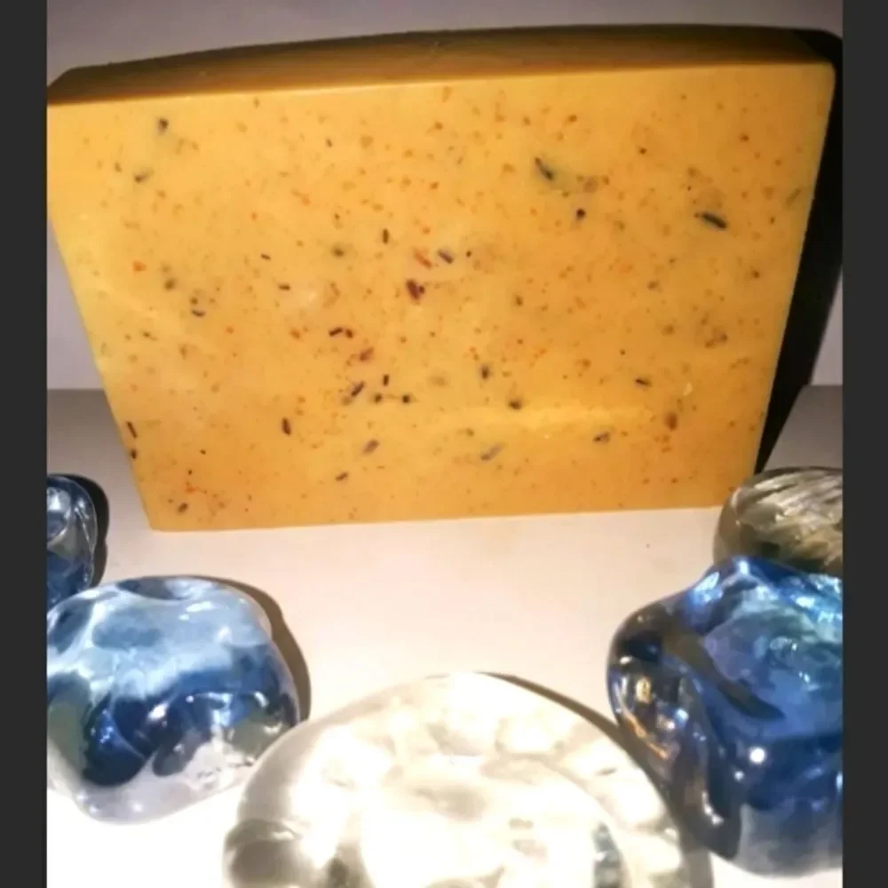 HAND CRAFT𝅺CITRUS TEA LEAVES SOAP BAR